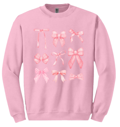 Bows Crewneck Sweatshirt - Unisex