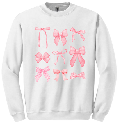 Bows Crewneck Sweatshirt - Unisex