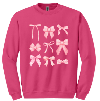 Bows Crewneck Sweatshirt - Unisex