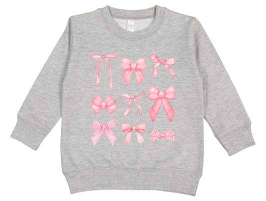 Bows Sweatshirt - Toddler