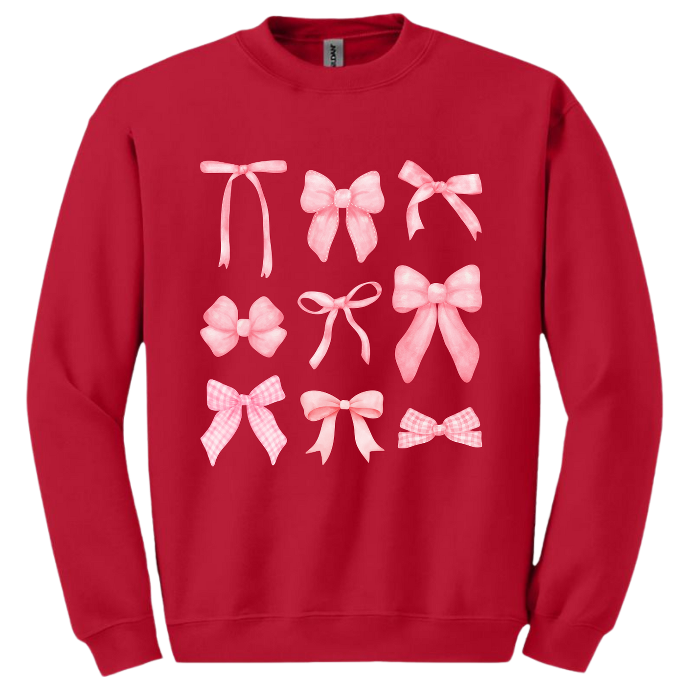 Bows Crewneck Sweatshirt - Unisex