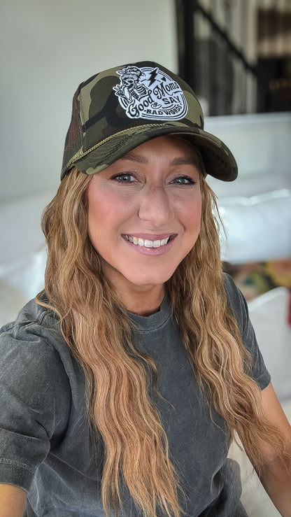 Good Moms Say Bad Words - Adult Trucker Hat