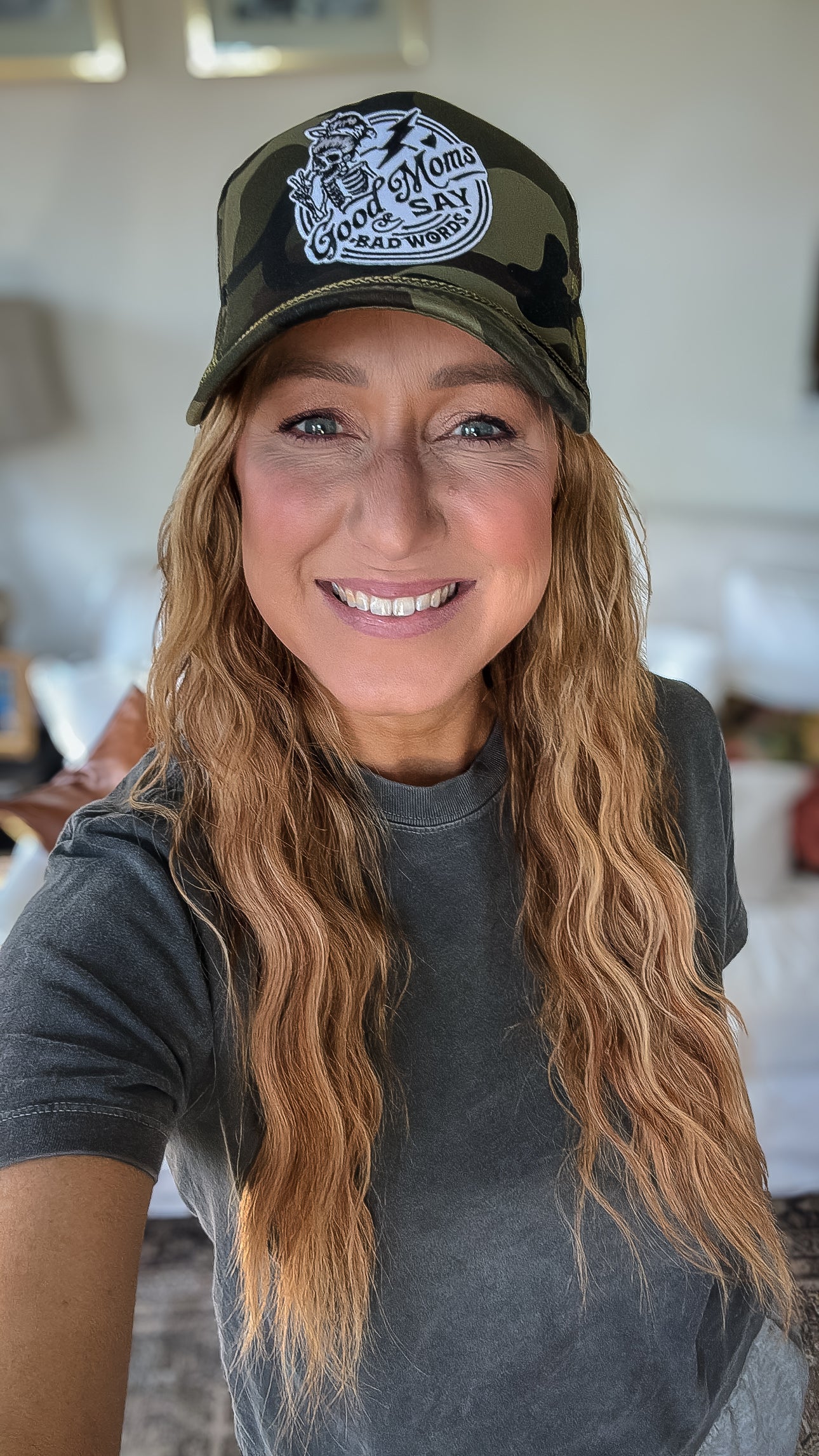 Good Moms Say Bad Words - Adult Trucker Hat