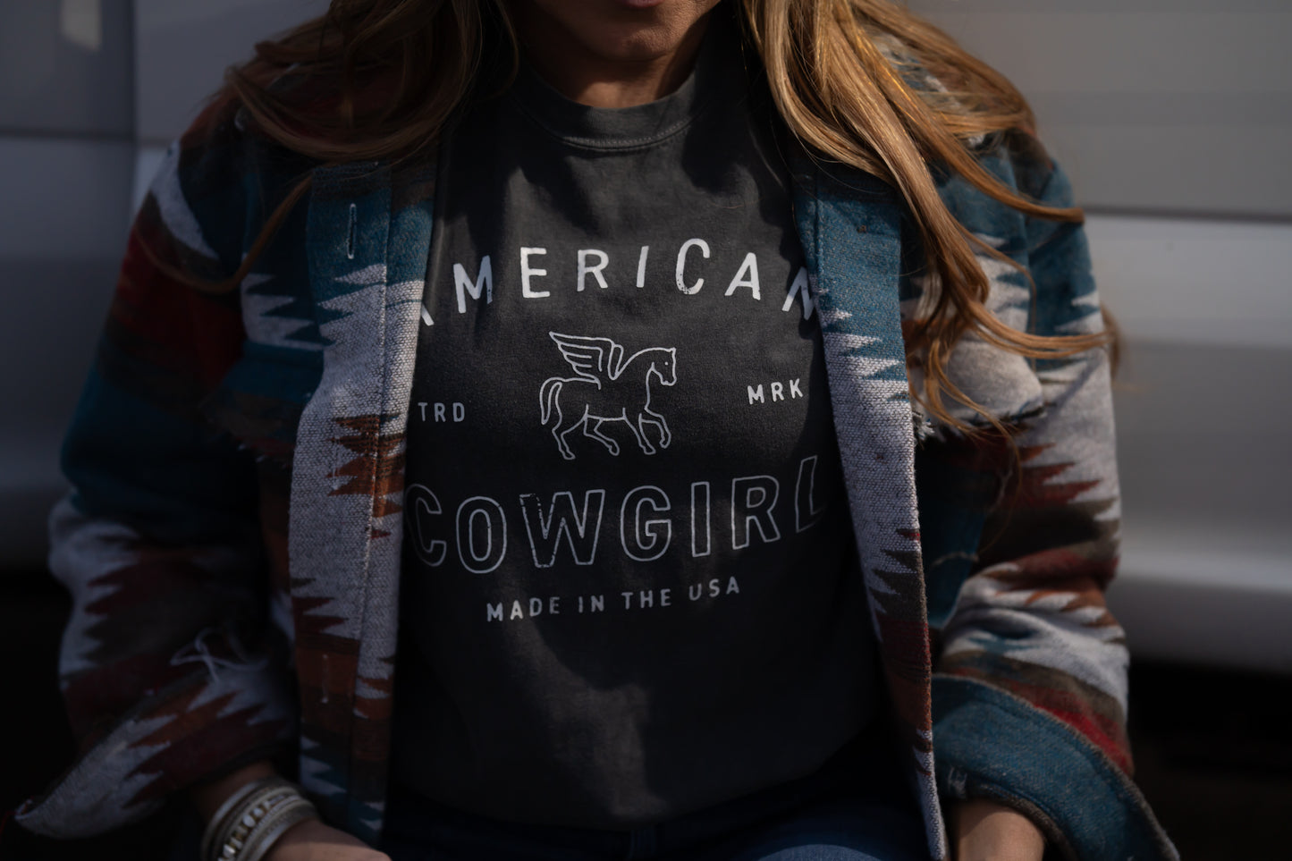 American Cowgirl T-shirt - Womens