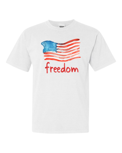 Freedom American Flag Shirt - Unisex