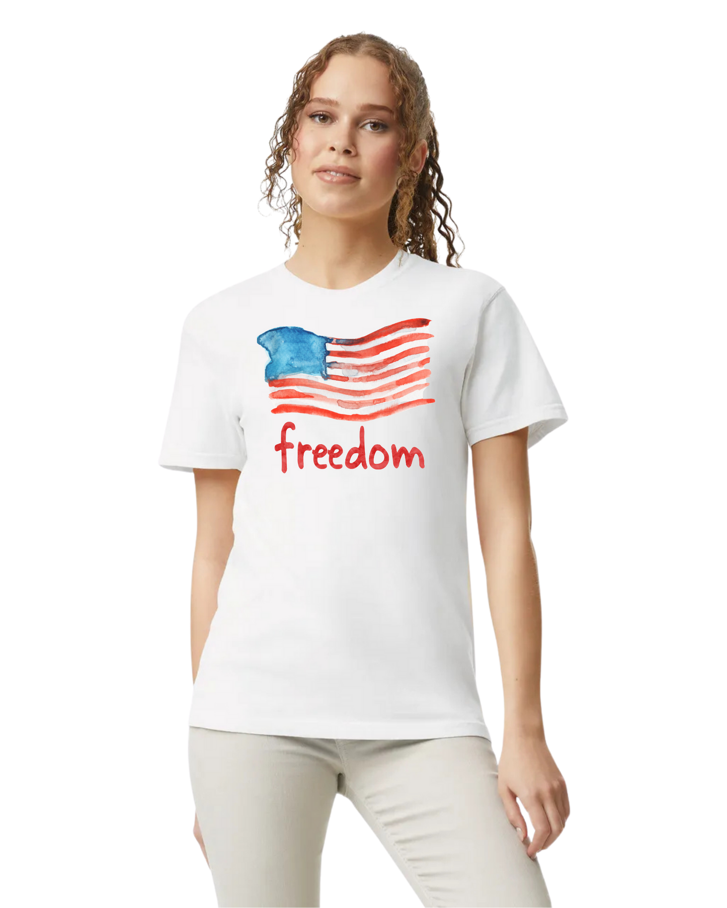 Freedom American Flag Shirt - Unisex