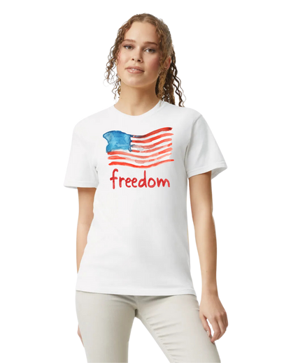 Freedom American Flag Shirt - Unisex