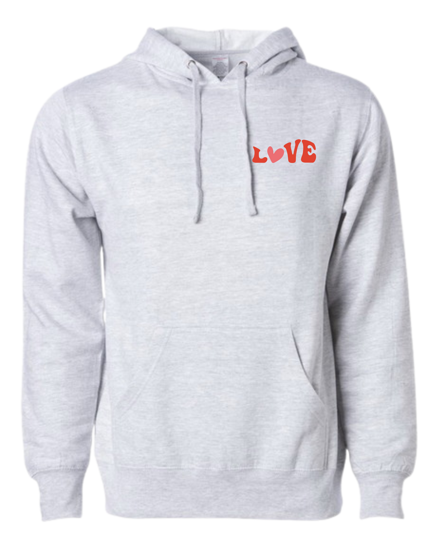 Groovy "Love" Hooded Sweatshirt - Unisex