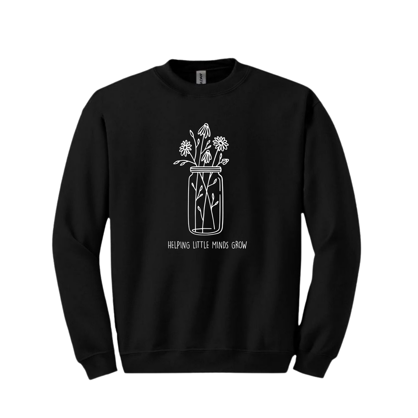 "Helping Little Minds Grow" Crewneck Sweatshirt - Unisex