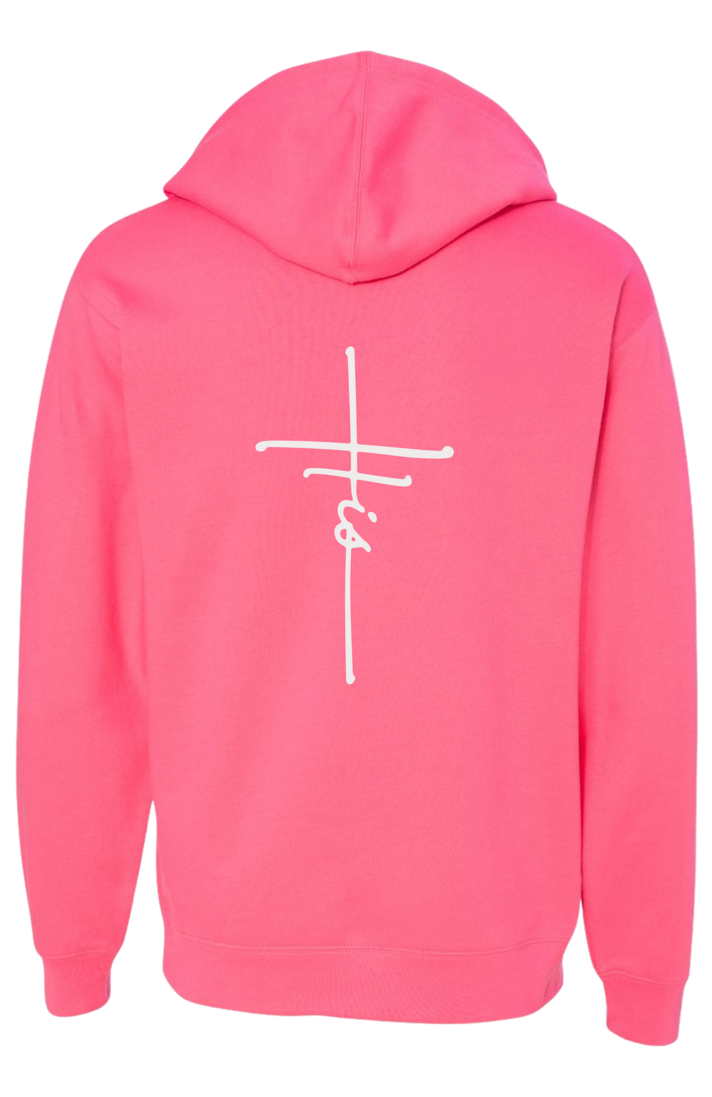 "His" Cross Hooded Sweatshirt - Unisex