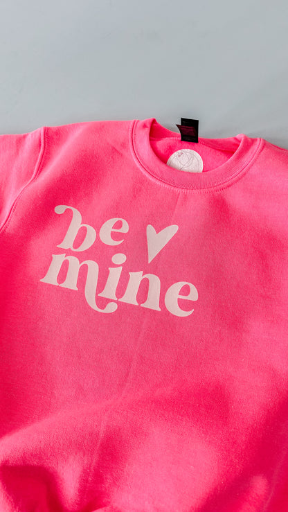 "Be Mine" Crewneck - Youth