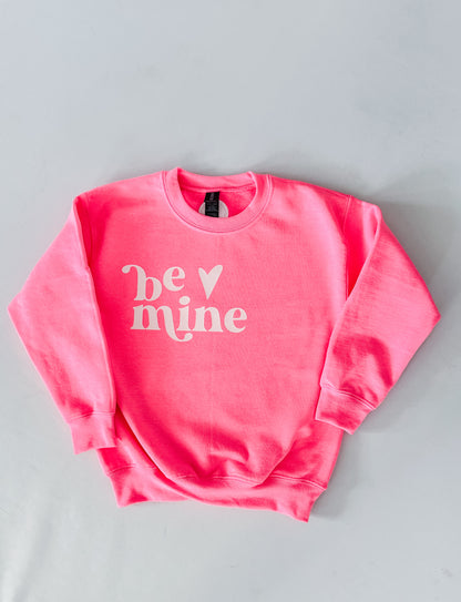 "Be Mine" Crewneck - Youth