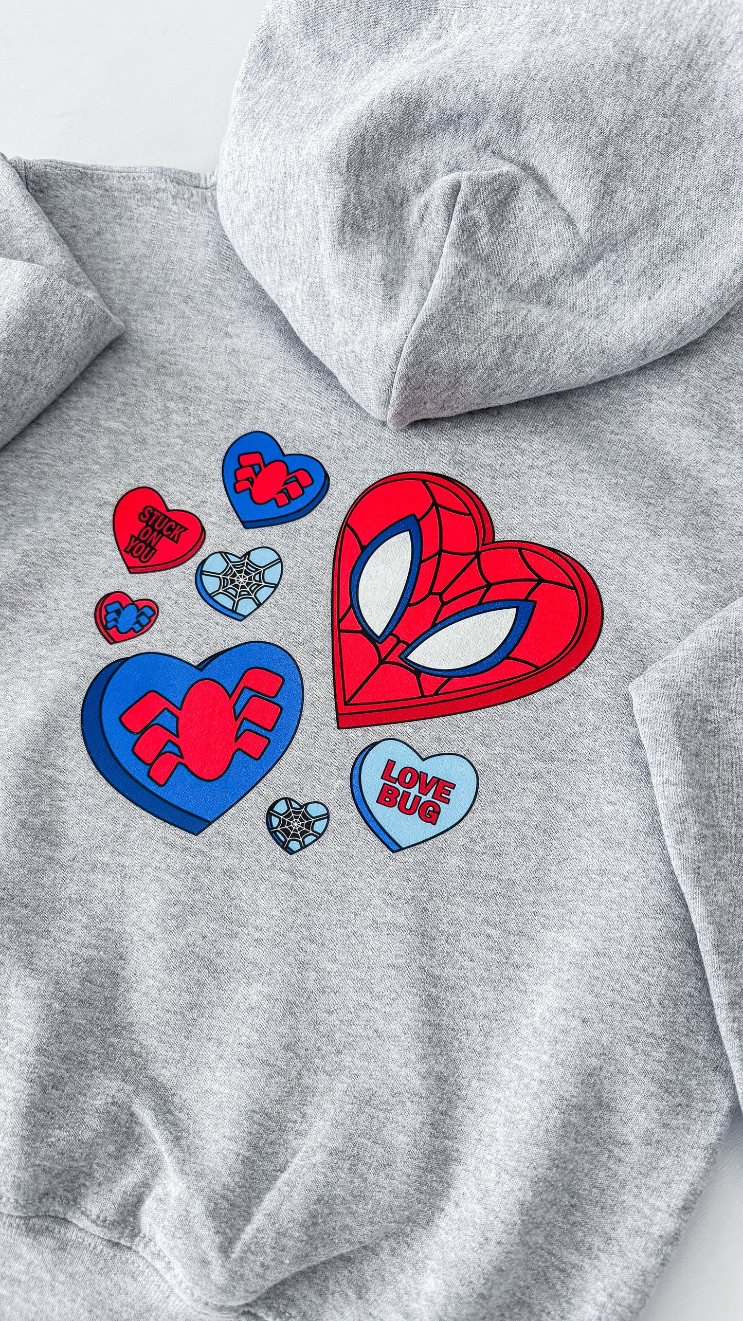 Superhero Love Hooded Sweatshirt - Youth