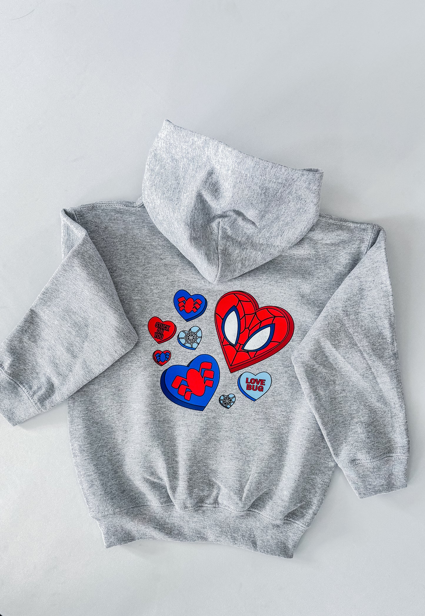 Superhero Love Hooded Sweatshirt - Youth