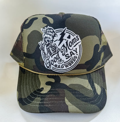 Good Moms Say Bad Words - Adult Trucker Hat