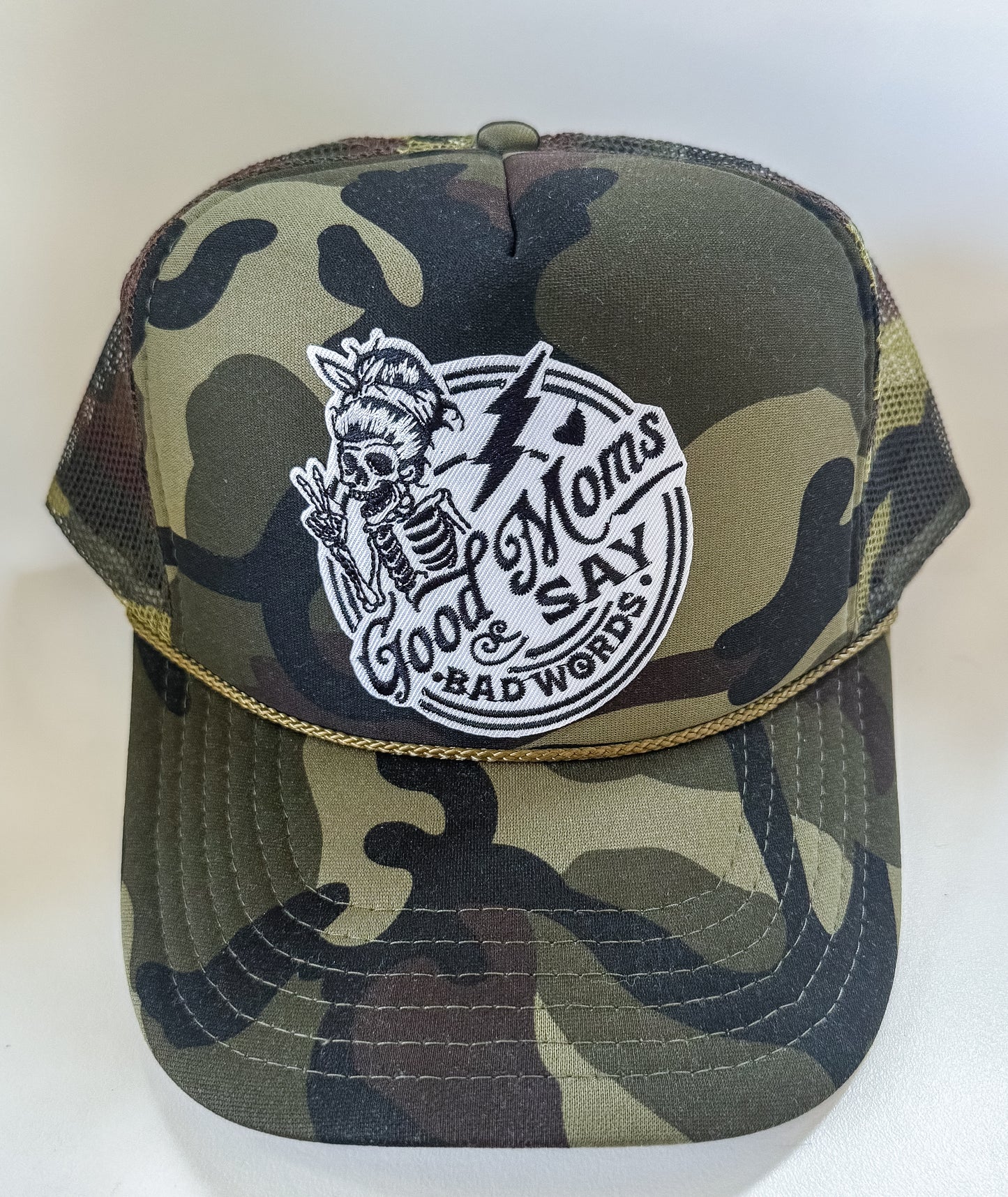 Good Moms Say Bad Words - Adult Trucker Hat