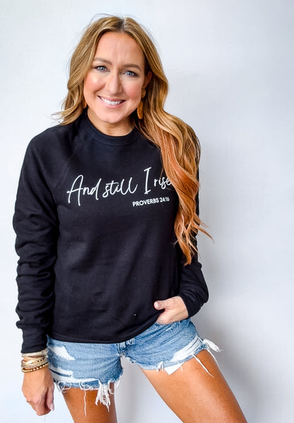 "And Still I Rise" Crewneck Sweatshirt - Womens