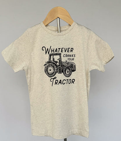 Whatever Cranks Your Tractor Shirt - Kids