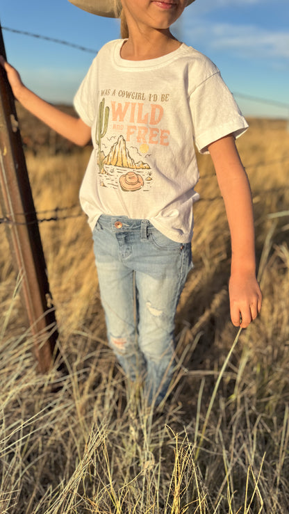 Wild and Free Shirt - Kids