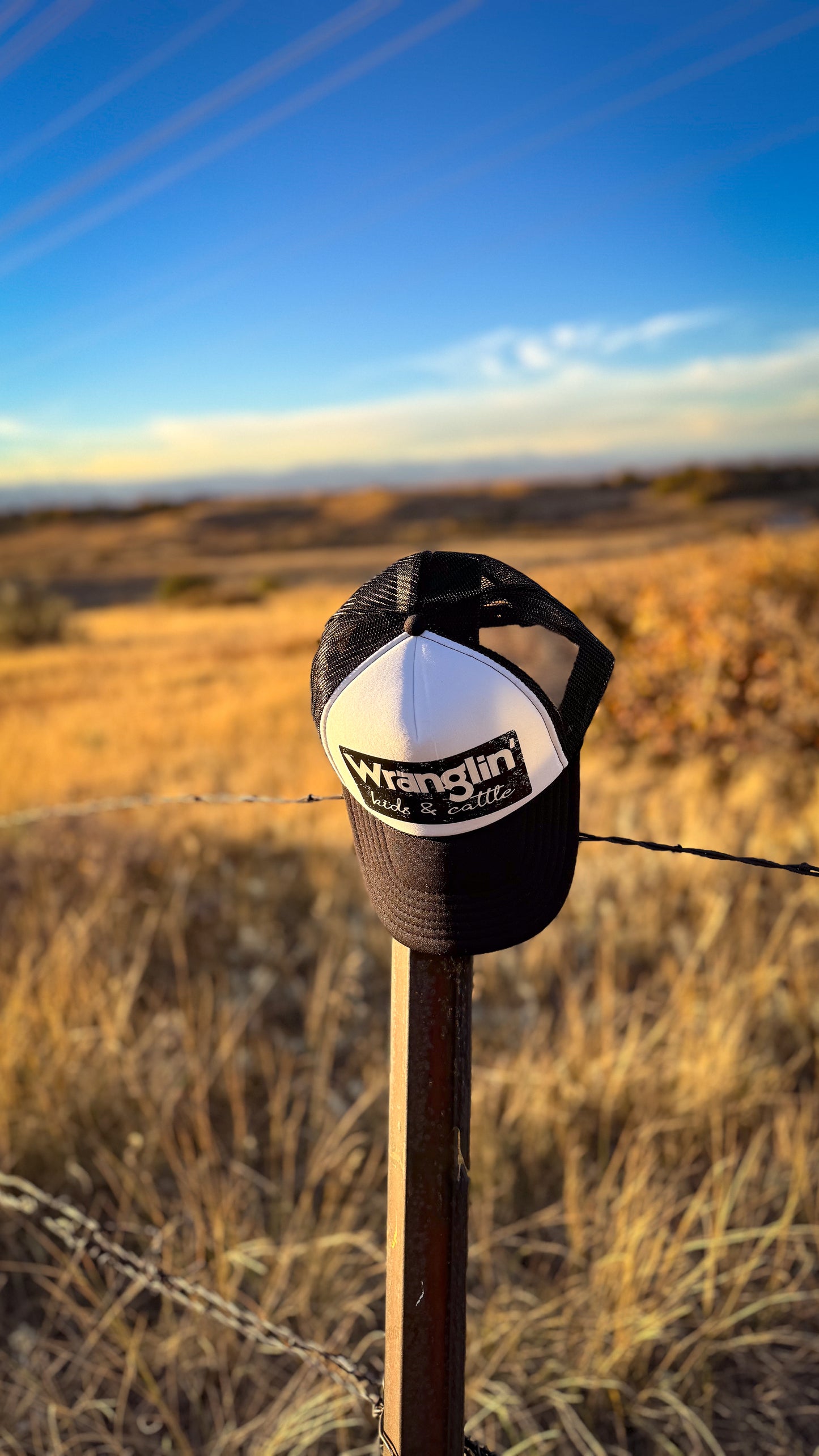 Wranglin' Kids and Cattle Trucker Hat