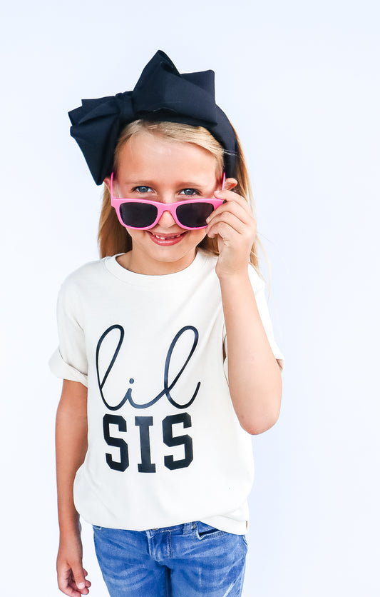 Lil Sis Short Sleeve Crewneck T-Shirt - Kids