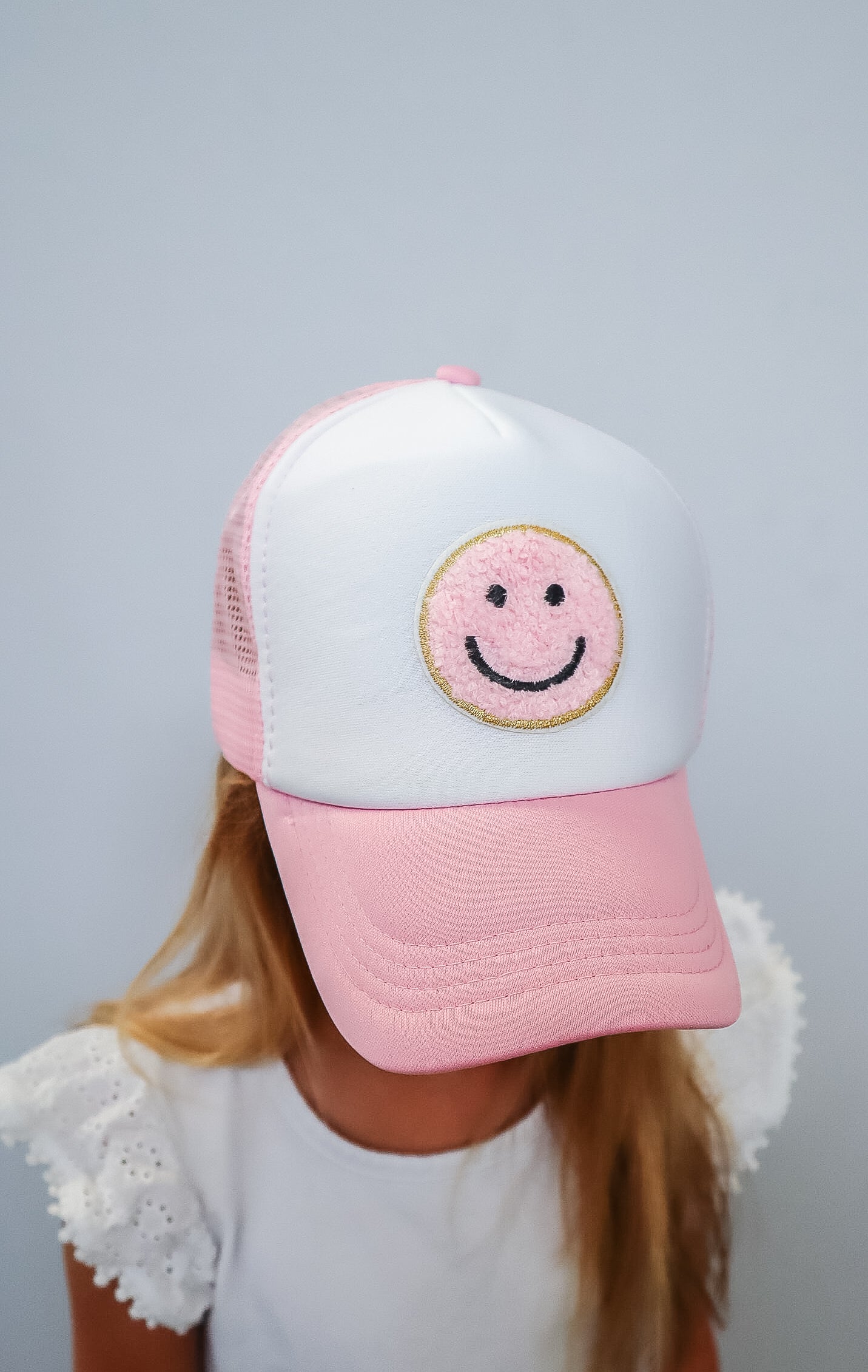 Smiley Face Trucker Hat