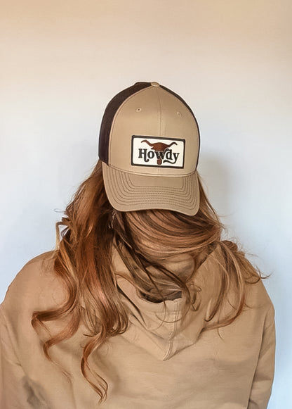 Howdy Embroidery Trucker Hat