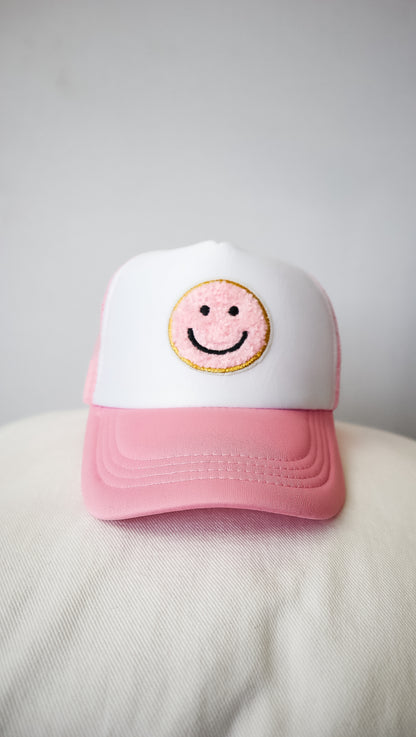 Smiley Face Trucker Hat