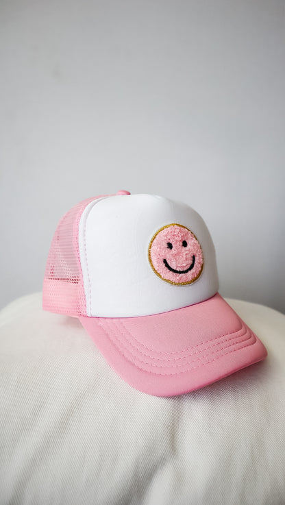 Smiley Face Trucker Hat