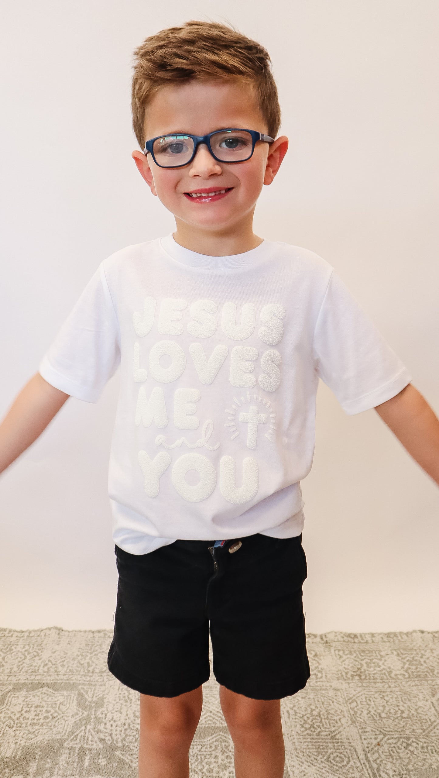 Jesus Loves Me and You Shirt - Youth