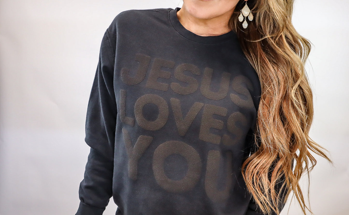 Jesus Loves You Sweatshirt - Unisex