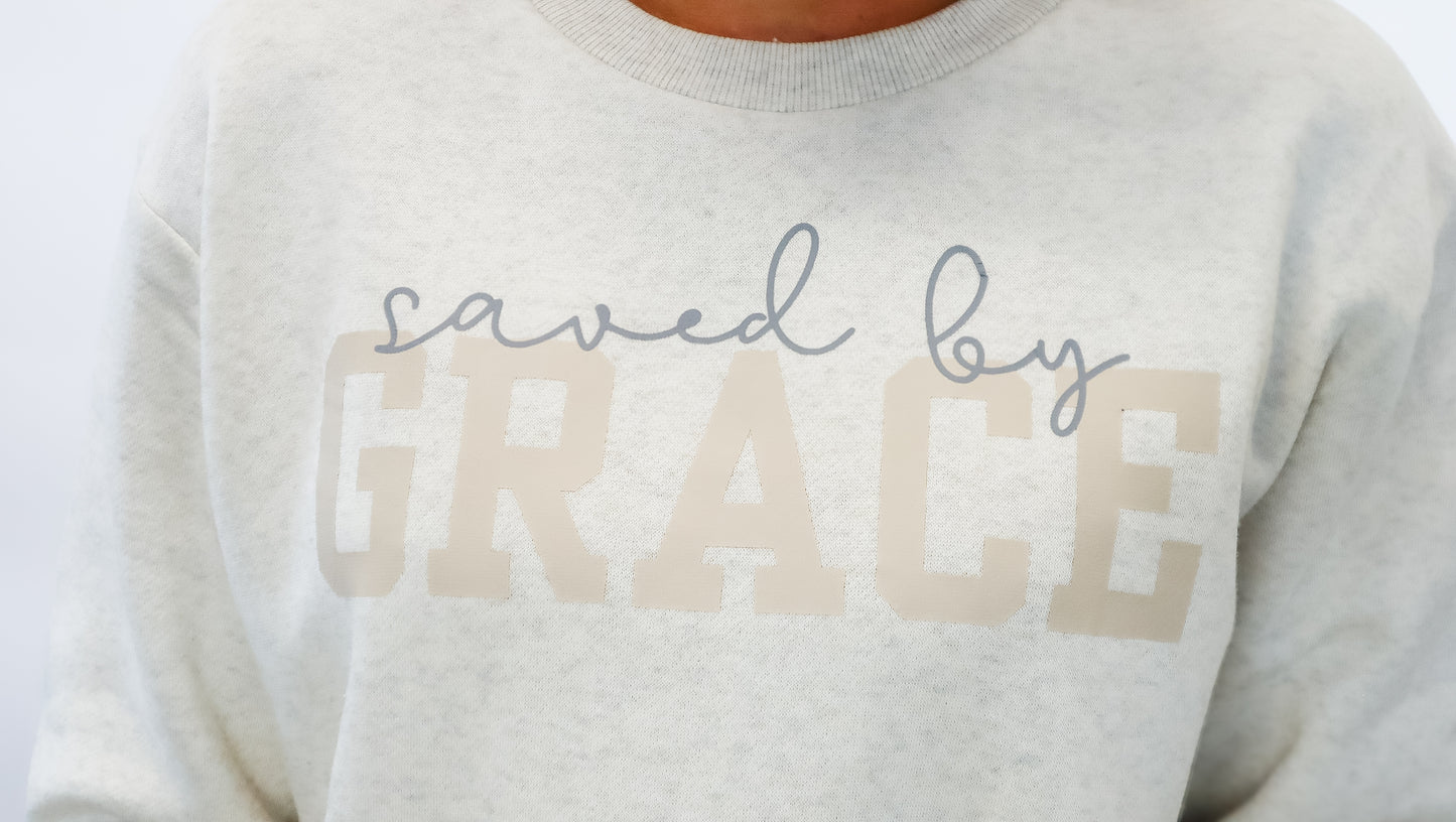 Saved by Grace Tunic Sweatshirt - Womens