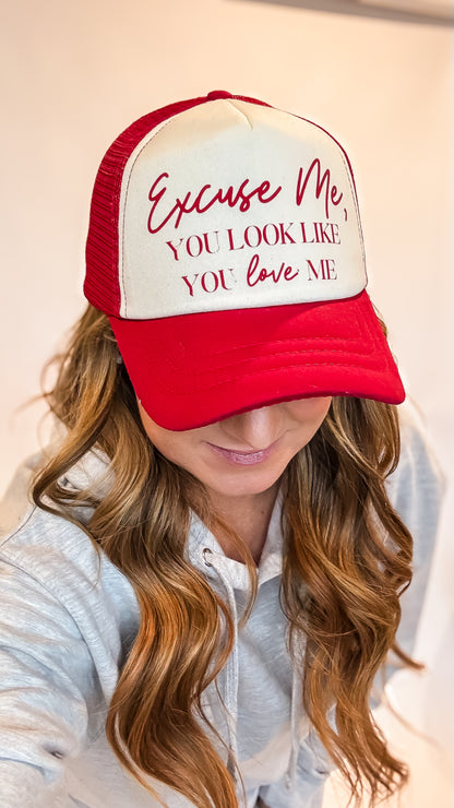 "Excuse Me" Adult Trucker Hat