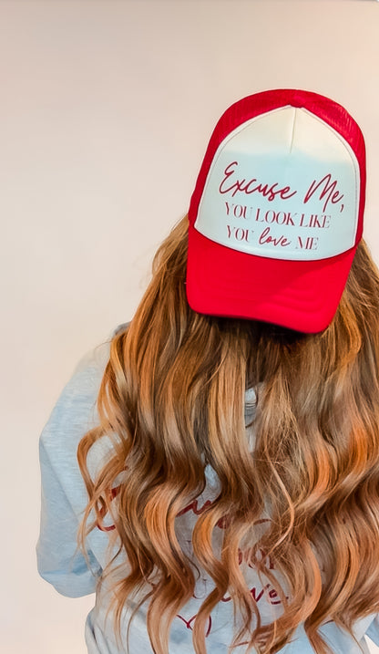 "Excuse Me" Adult Trucker Hat