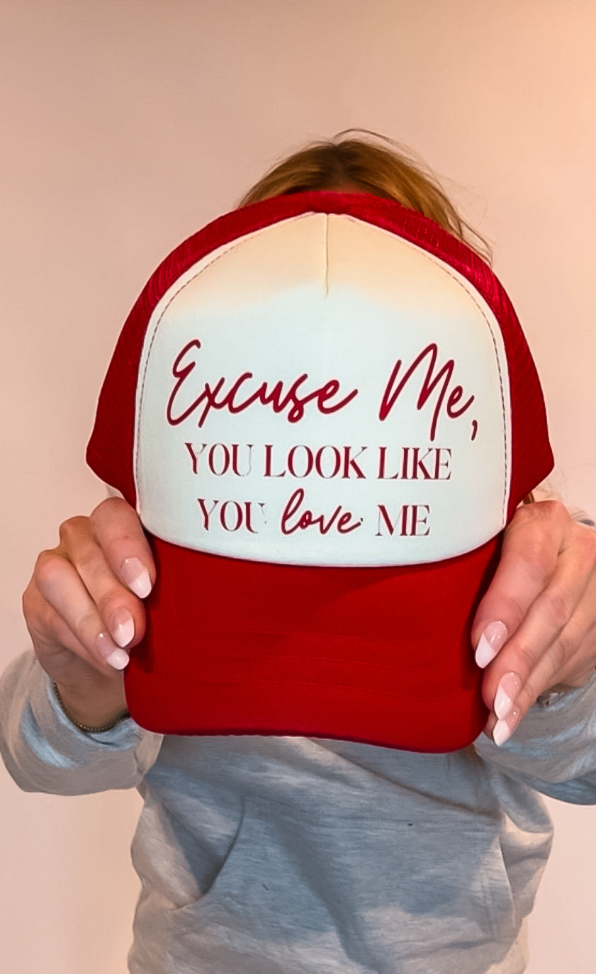 "Excuse Me" Adult Trucker Hat