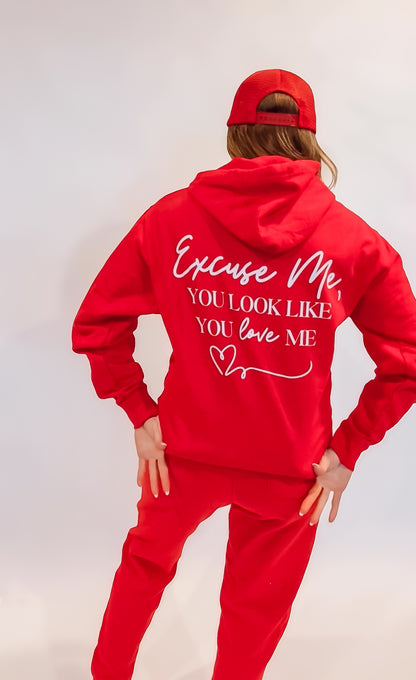 "Excuse Me" Hooded Sweatshirt - Unisex