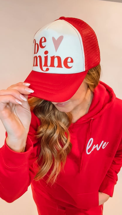 "Be Mine" Adult Trucker Hat