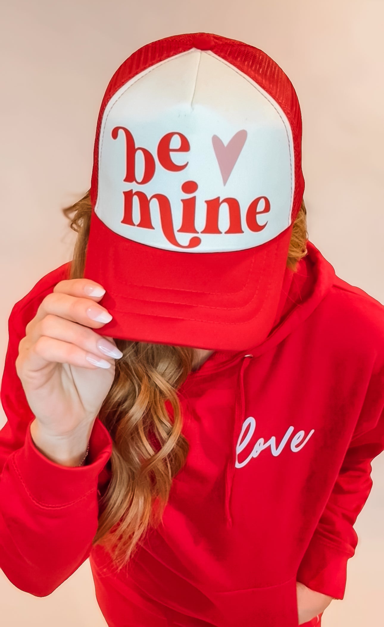 "Be Mine" Adult Trucker Hat