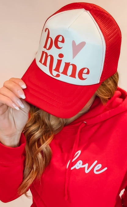 "Be Mine" Adult Trucker Hat