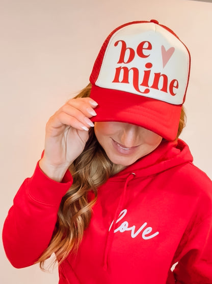 "Be Mine" Adult Trucker Hat