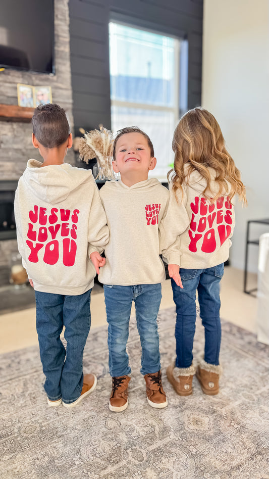 "Jesus Loves You" Sweatshirt - Kids