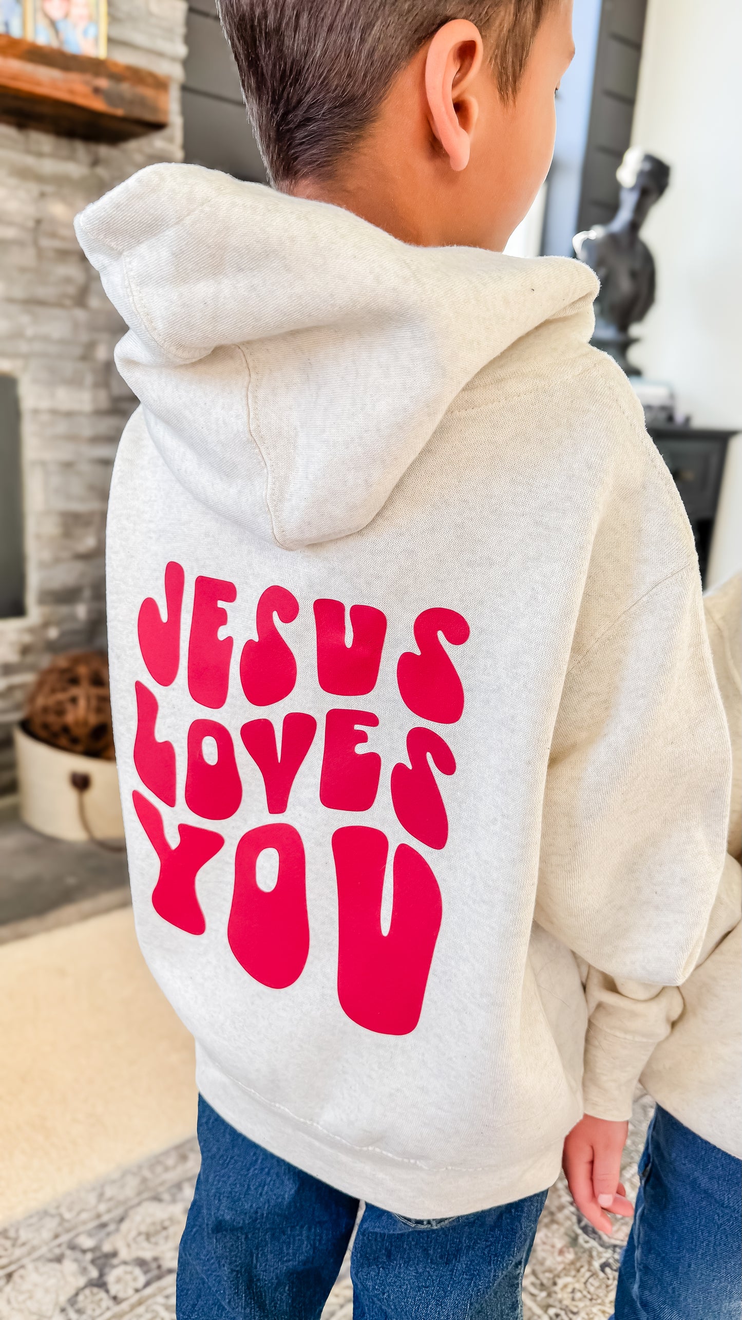 "Jesus Loves You" Sweatshirt - Kids