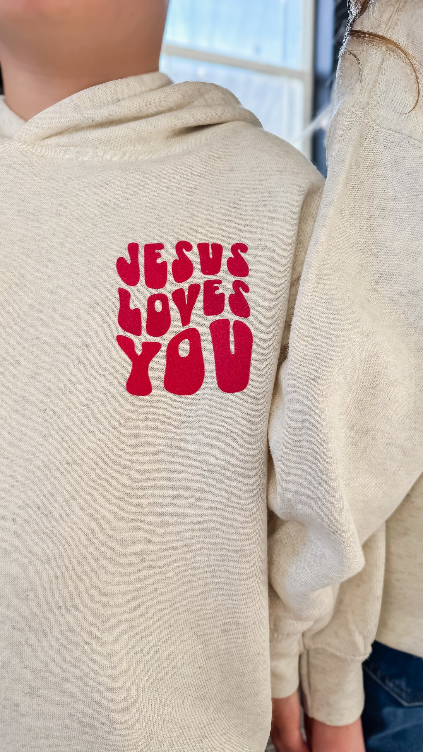 "Jesus Loves You" Sweatshirt - Kids