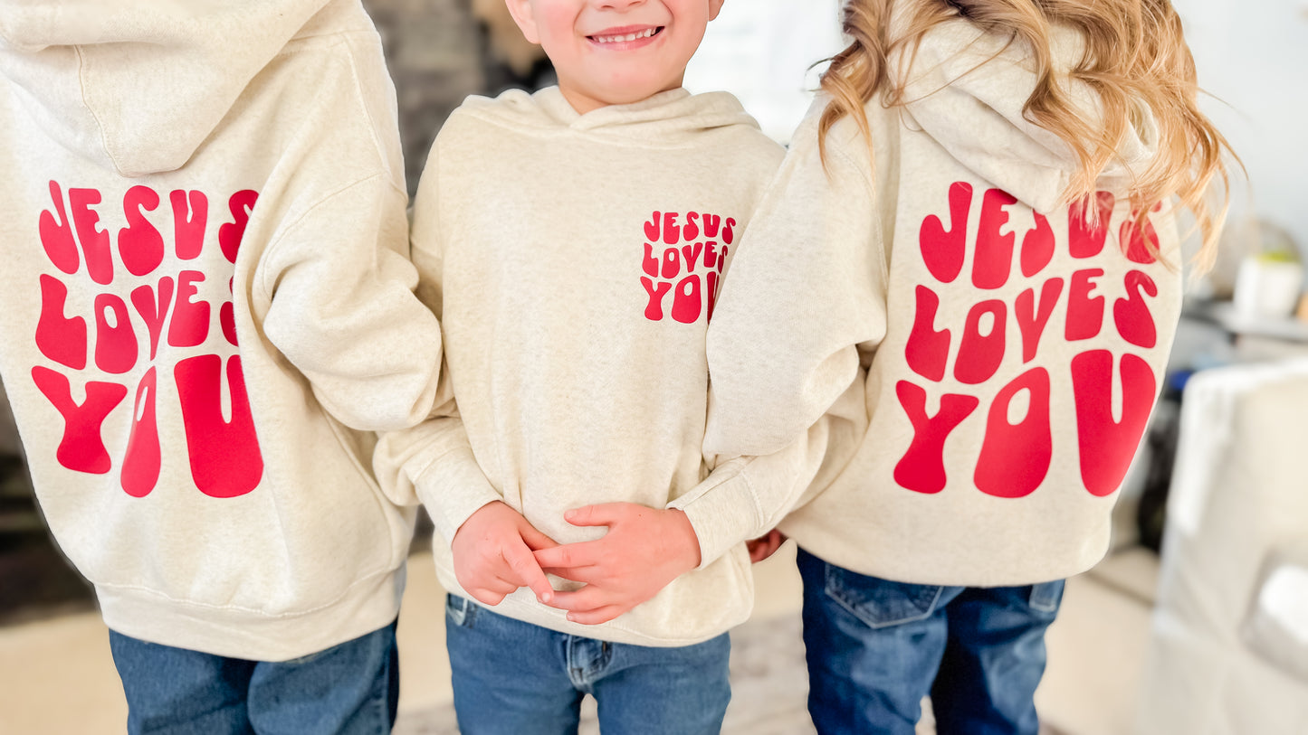 "Jesus Loves You" Sweatshirt - Kids