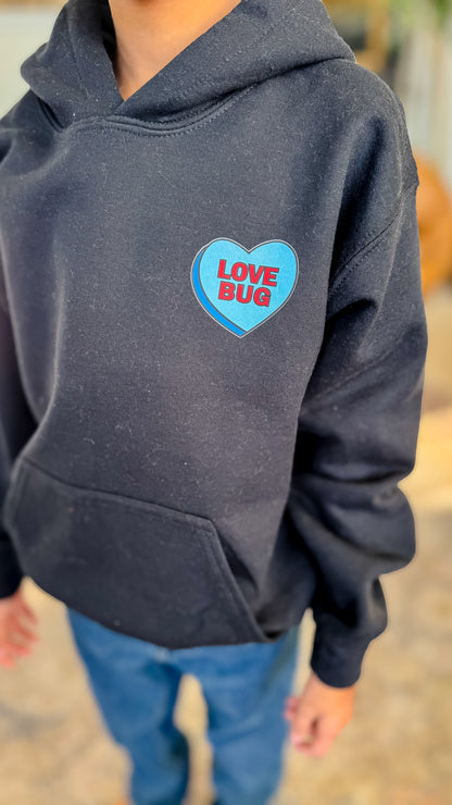 Superhero Love Hooded Sweatshirt - Youth