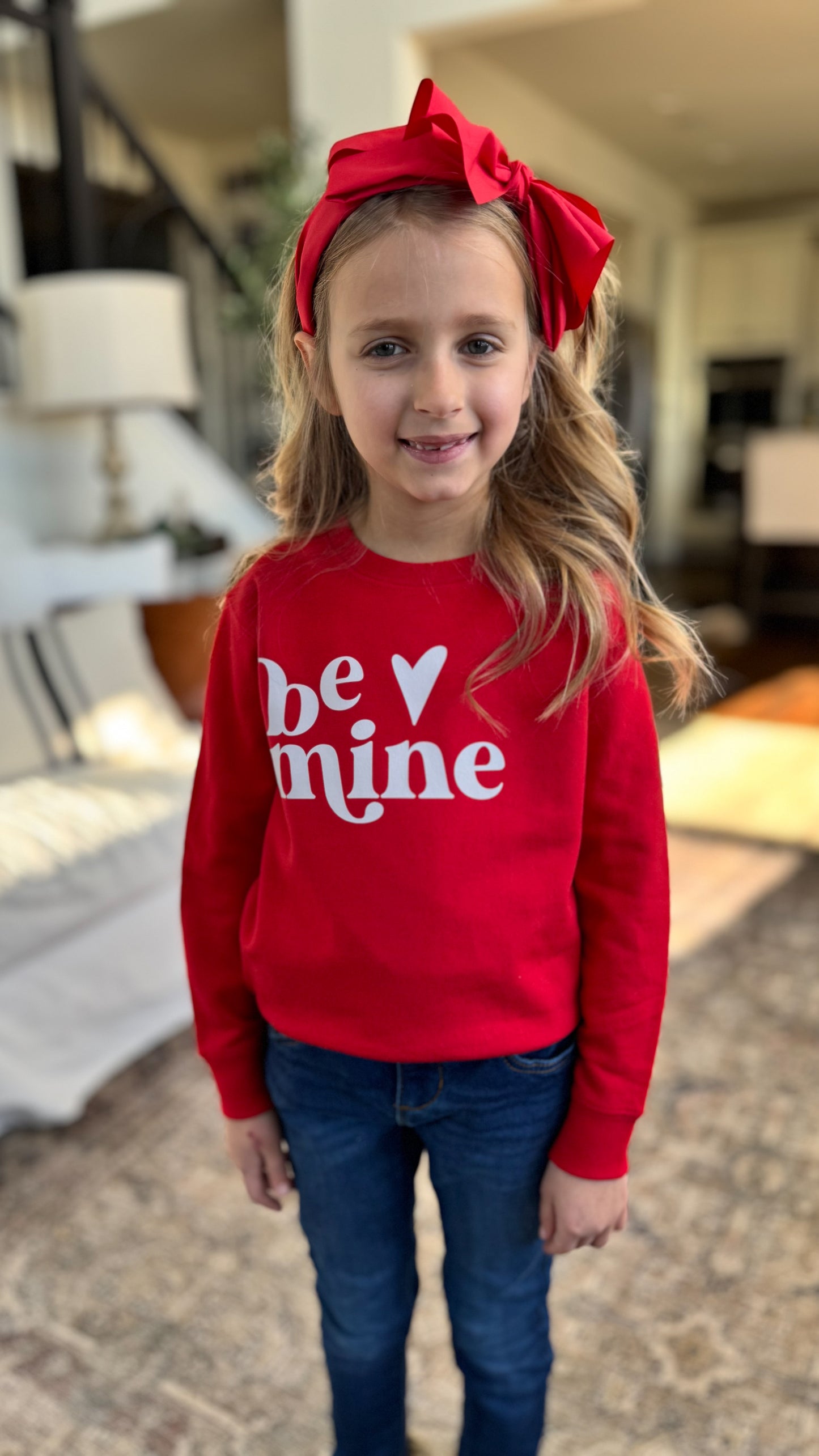 "Be Mine" Crewneck - Youth