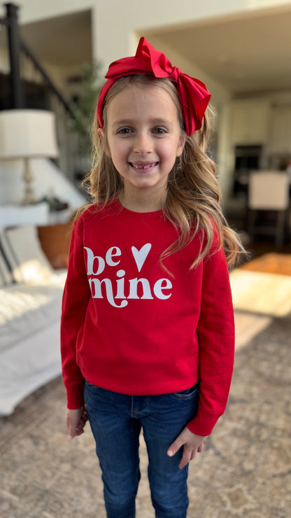 "Be Mine" Crewneck - Youth