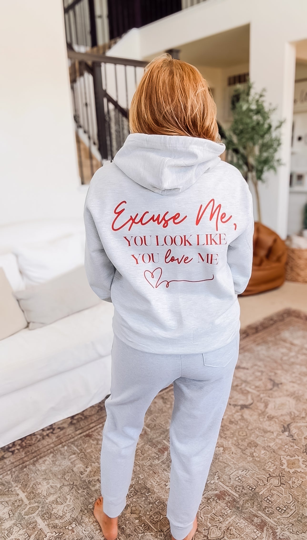 "Excuse Me" Hooded Sweatshirt - Unisex