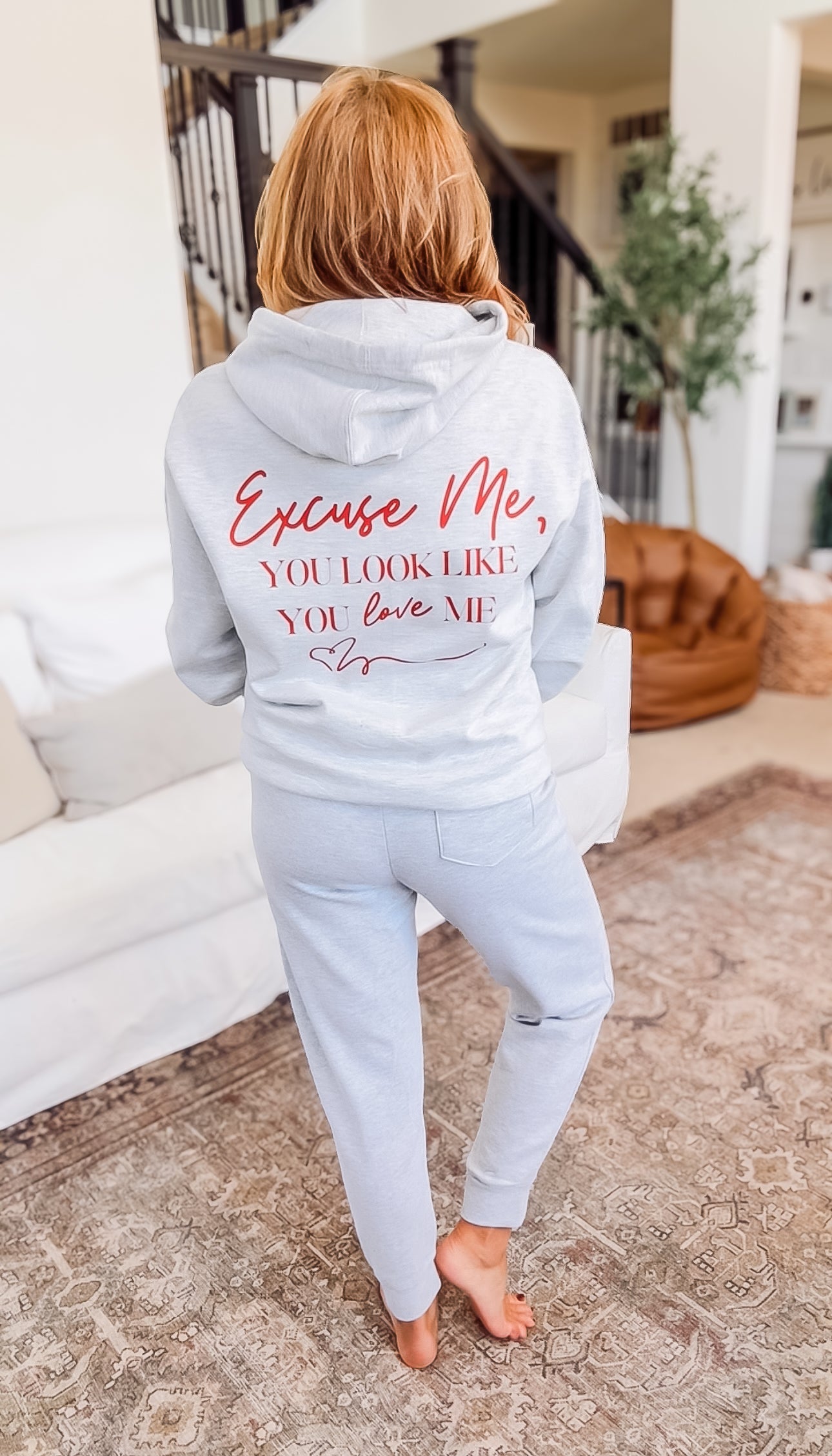 "Excuse Me" Hooded Sweatshirt - Unisex