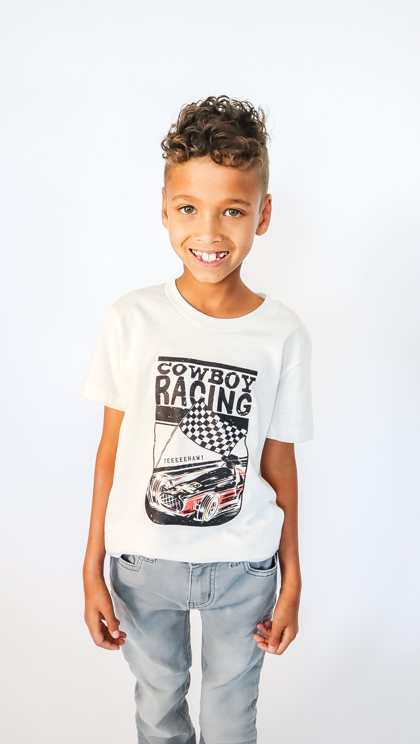 Cowboy Racing Shirt - Kids